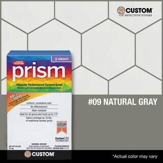 Custom Building Products Prism #09 Natural Gray 17 lb. Ultimate Performance Grout PG0917T