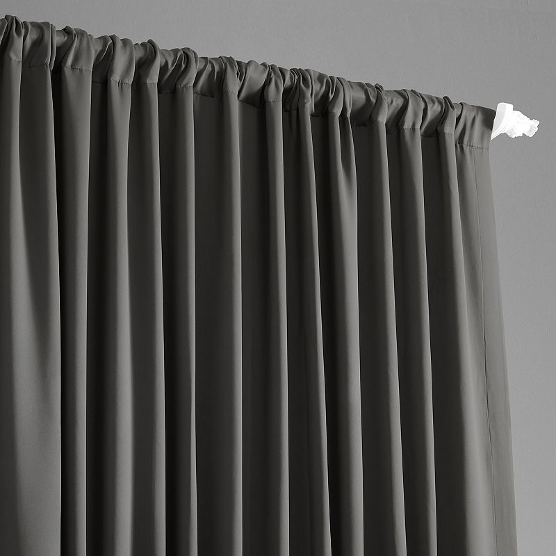 EFF Blackout 1-Panel Doublewide Window Curtain