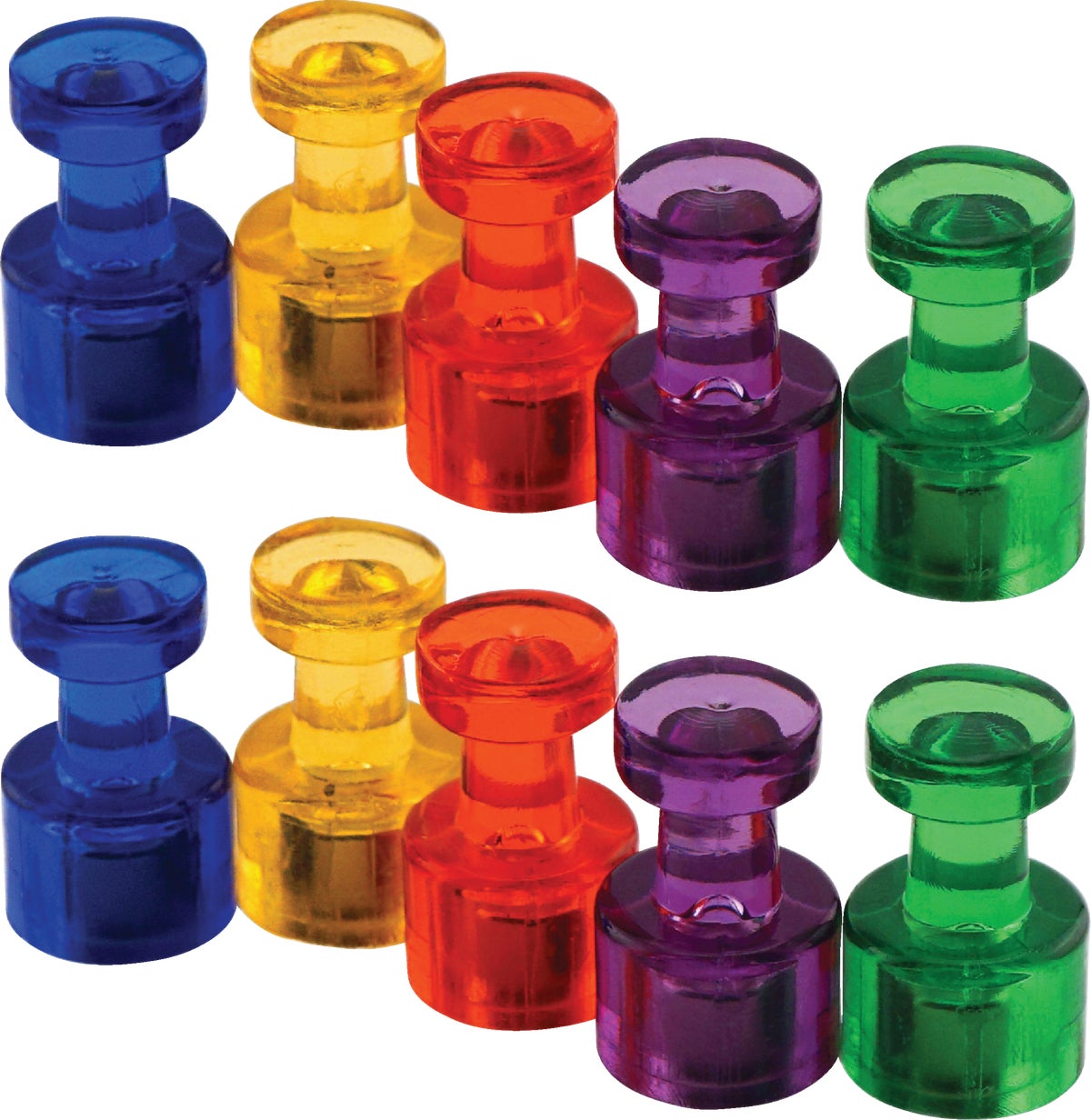 MagnetSource Magnetic Push Pins Assorted