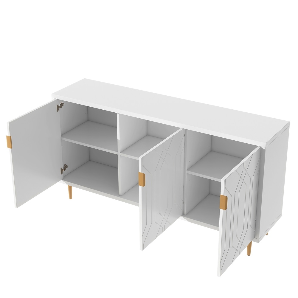 Modern Storage Sideboard Cabinet for Living Room