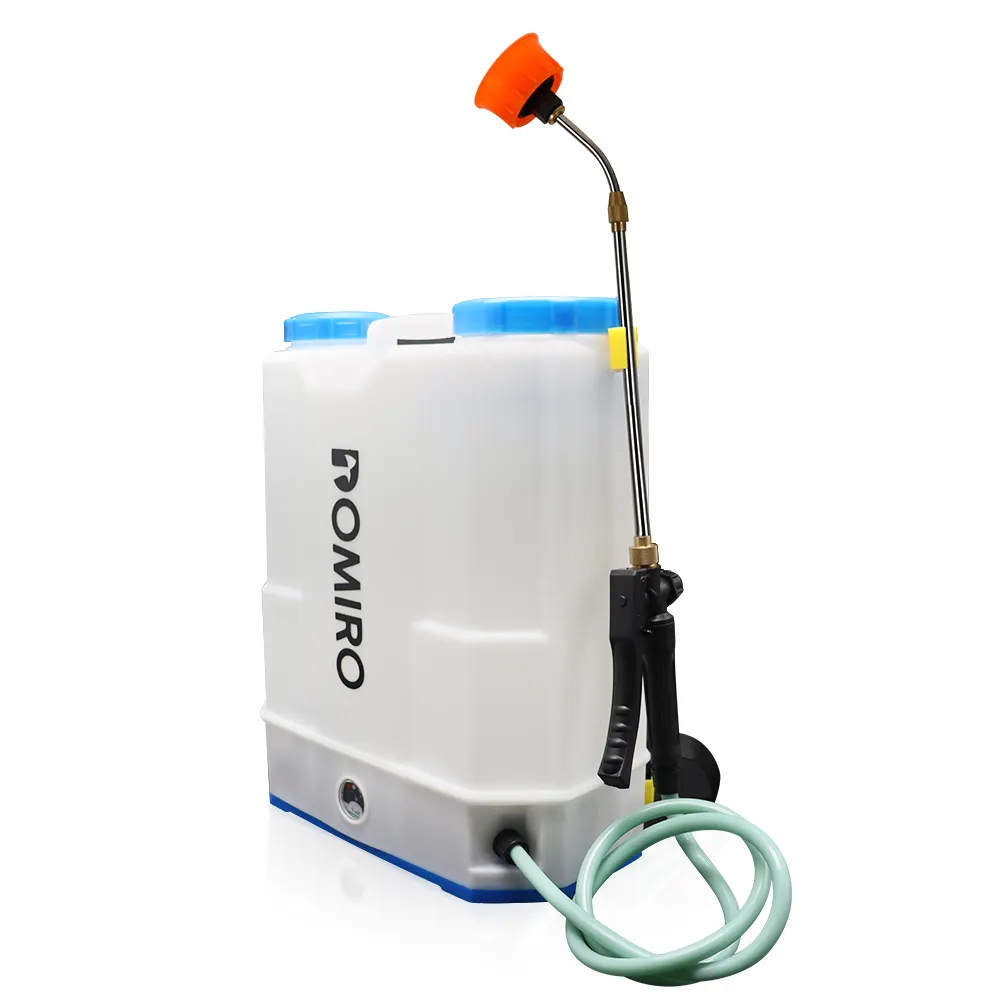 Domiro New Type Agriculture Use Double Pump Electric Pesticide Mist Sprayer With A Backpack