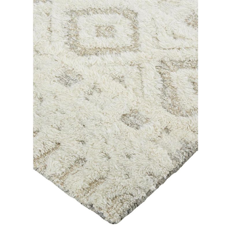 Weave and Wander Elika Moroccan Diamond Wool Rug