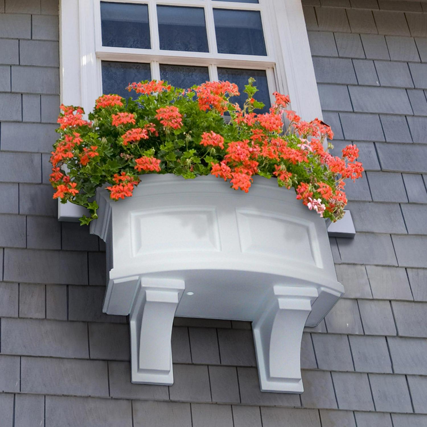 Nantucket Window Box 2FT White