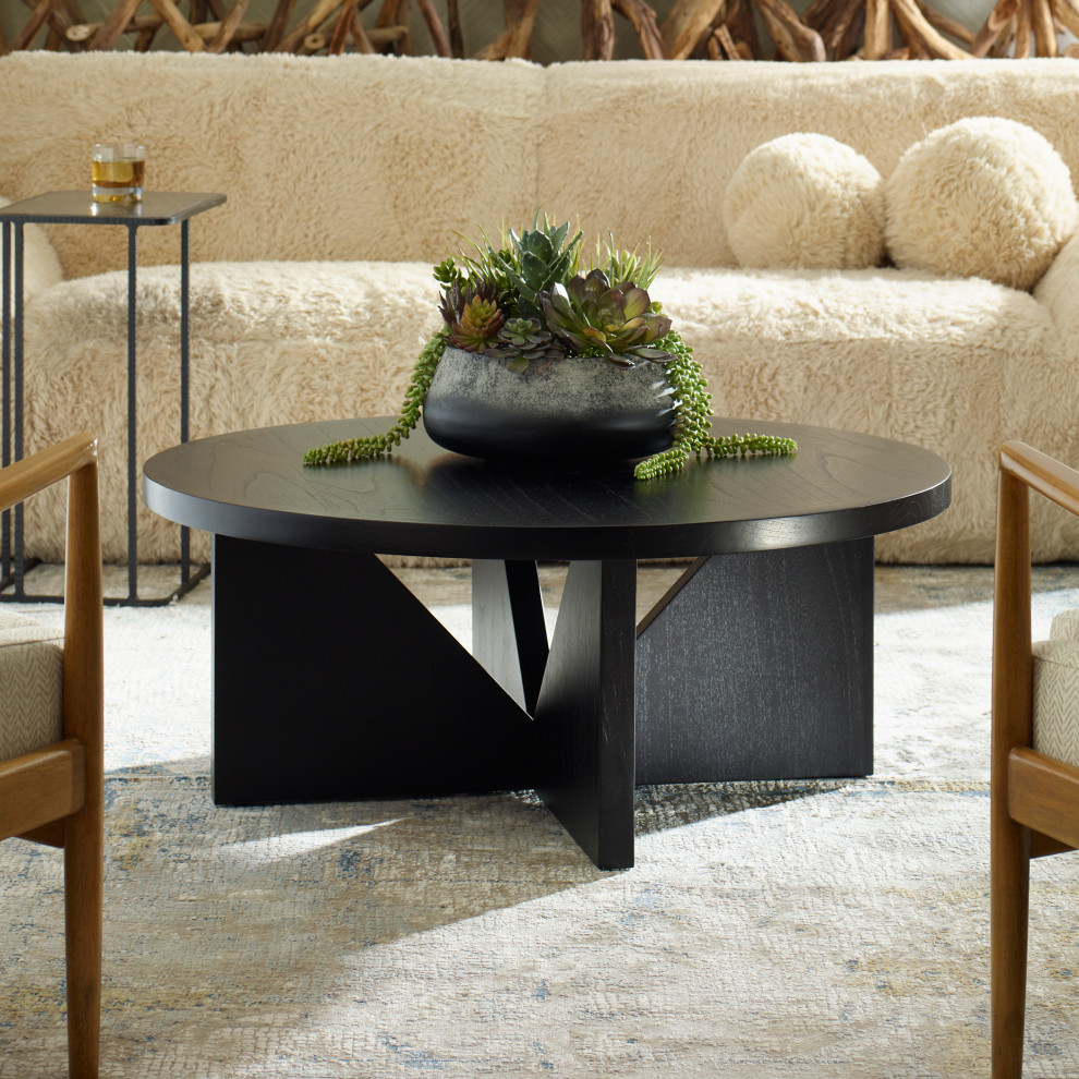 Nadette Coffee Table  Espresso   Coffee Tables   by Uttermost  Houzz