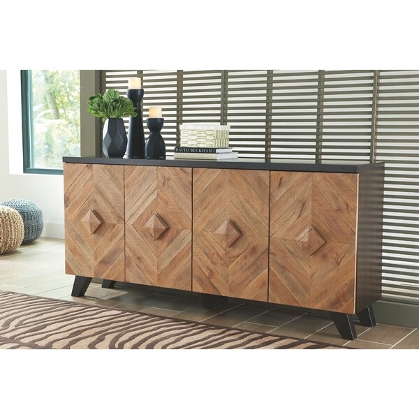 Robin Ridge Brown Contemporary Accent Cabinet