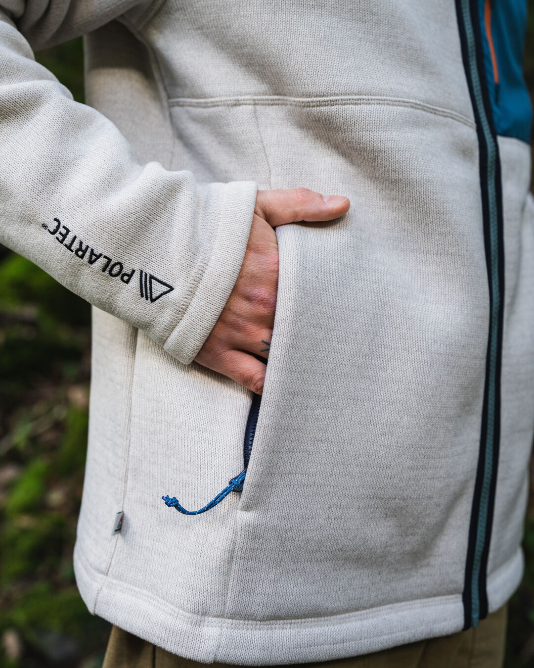 Incline Recycled Polartec® Fleece - Vintage White