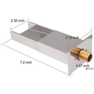 Single Handle 3-Spray High Pressure Tub and Shower Faucet 2.5 GPM with Showerhead in Brushed Nickel (Valve Included) MC-KE-3087-BN