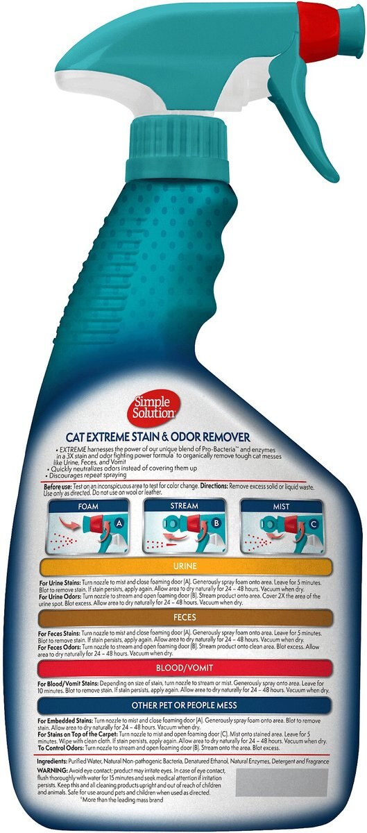 Simple Solution Extreme Cat Stain and Odor Remover