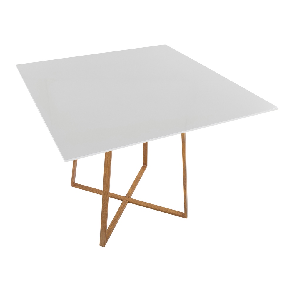 Silver Orchid Pugo Square Dining Table