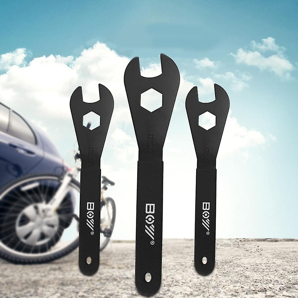 Boy 7pcs Bike Hub Cone Wrench Wheel Axle Pedal Spanner Repair Tool 13-19mm Bicycle Head Open Cone S