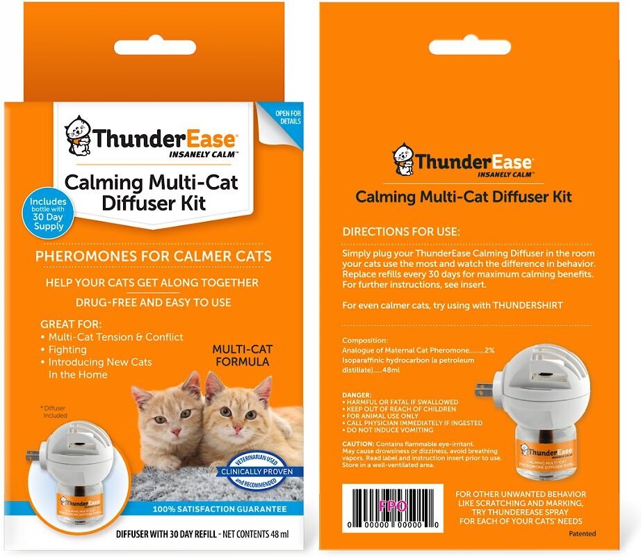 ThunderEase Multi-Cat Calming Diffuser for Cats