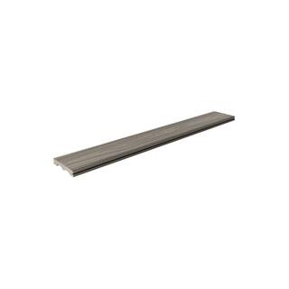 Veranda 1516 in. x 5-14 in. x 16 ft. Stone Gray Grooved Edge Capped Composite Decking Board BRDVCDG G 16