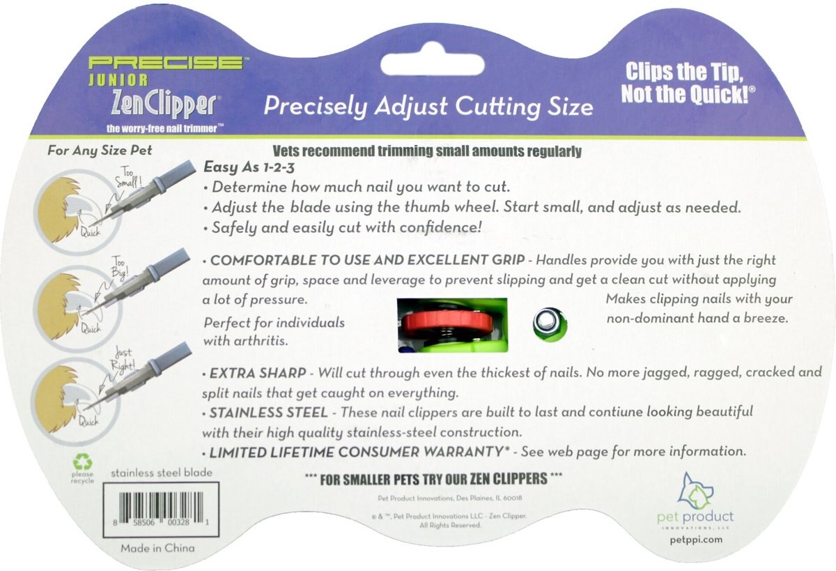 Zen Clipper Precise Junior Pet Nail Clipper