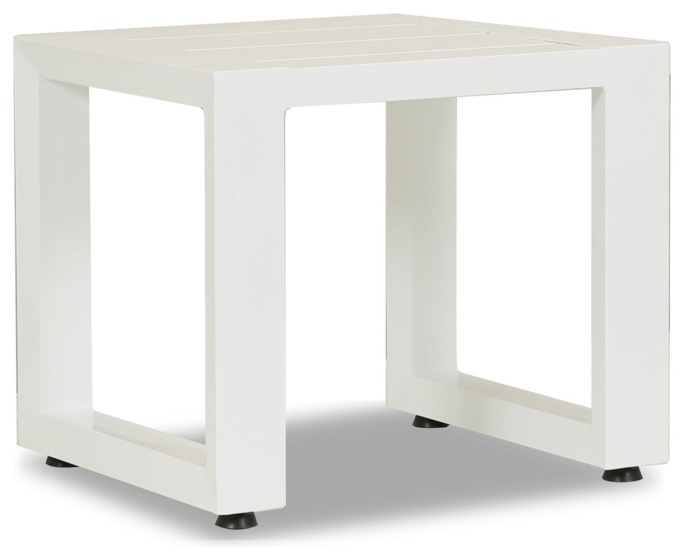 Newport End Table   Contemporary   Outdoor Side Tables   by Sunset West Outdoor Furniture  Houzz