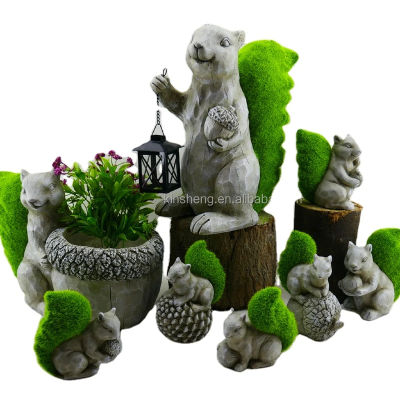 Wholesale Outdoor China Squirrel Home Furniture Decoration Other Garden Supplies