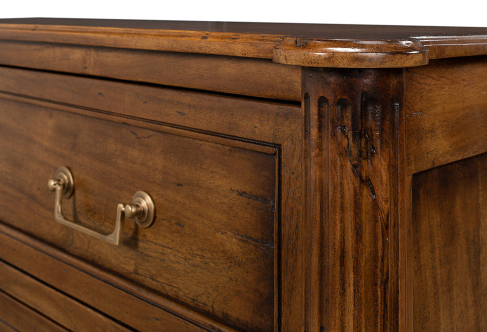 Ciborium Chest Of 3 Drawers Fruitwood   Traditional   Accent Chests And Cabinets   by Sideboards and Things  Houzz