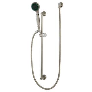 Kingston Brass 5-Spray Slide Bar Handshower in Brushed Nickel HKSK1808W8