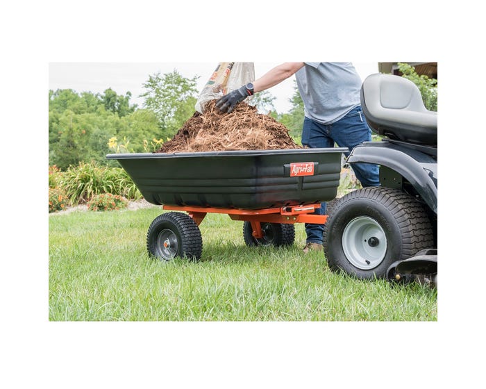 Agri-Fab 12 cu. ft. Poly Swivel Cart - 45-0552