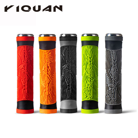 New  Colorful Mountain Road Bicycle Handlebar Grips Ergonomic Non slip Silicone Rubber Bike Handle Bar Grips