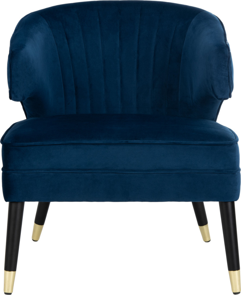 Stazia Wingback Accent Chair   Midcentury   Armchairs And Accent Chairs   by HedgeApple  Houzz