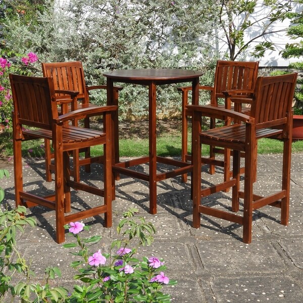 Highland 5Piece BarHeight Dining Set