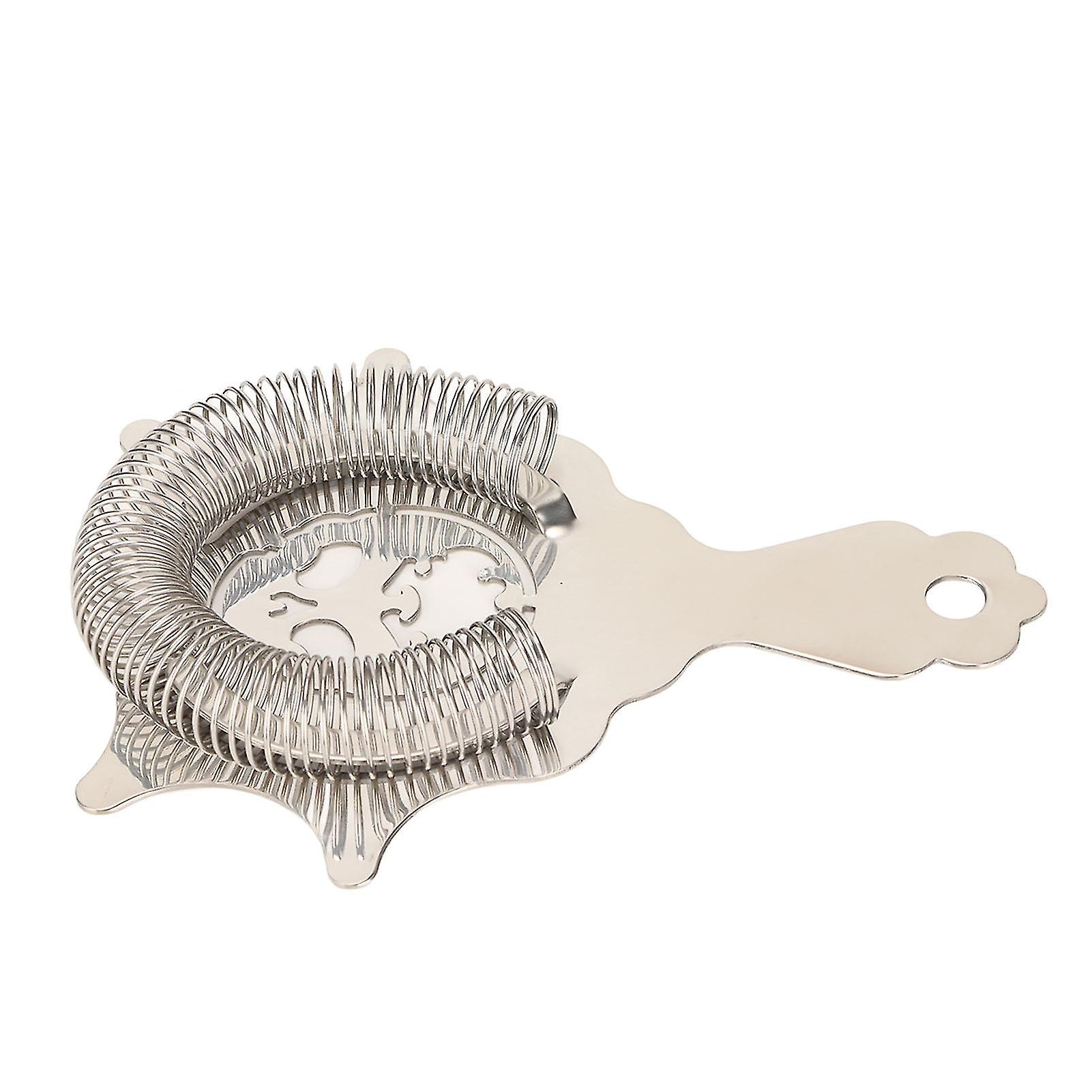 Cocktail Strainer Stainless Steel Bar Cocktail Strainer Filter Multifunctional Bartender Ice Filter