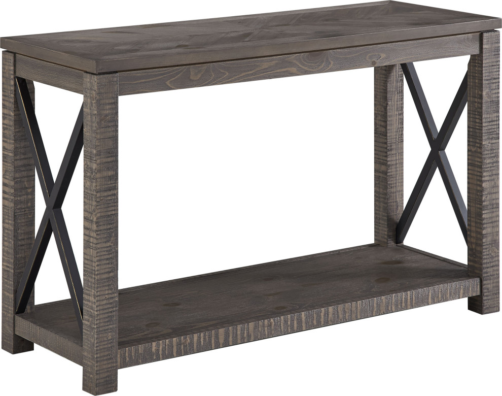 Dexter Sofa Table   Industrial   Console Tables   by HedgeApple  Houzz