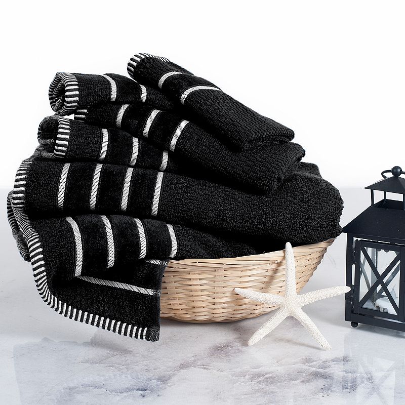 Portsmouth Home Rice Weave 6-piece Bath Towel Set