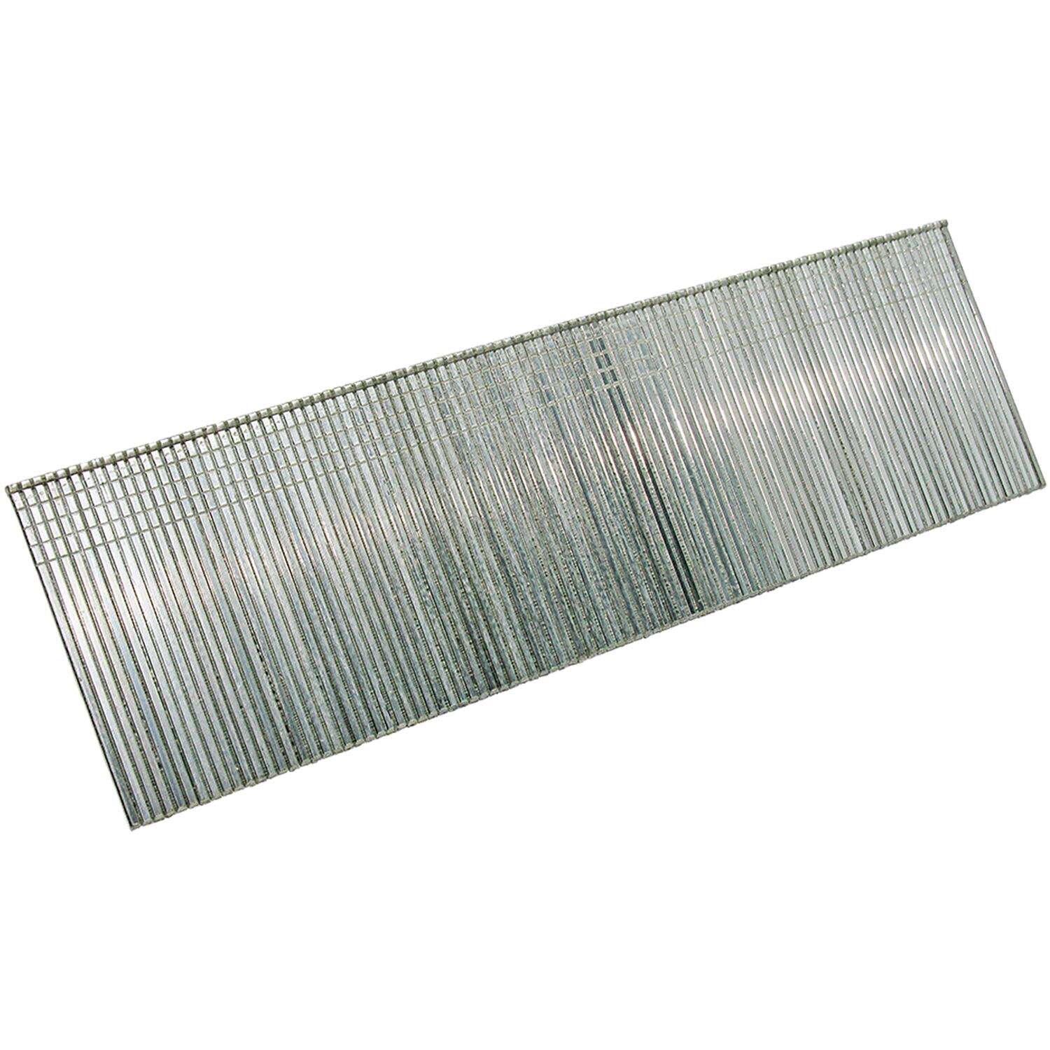 Grip-Rite 1-1/2 in. 18 Ga. Straight Strip Electro Galvanized Finish Nails 1000 pk