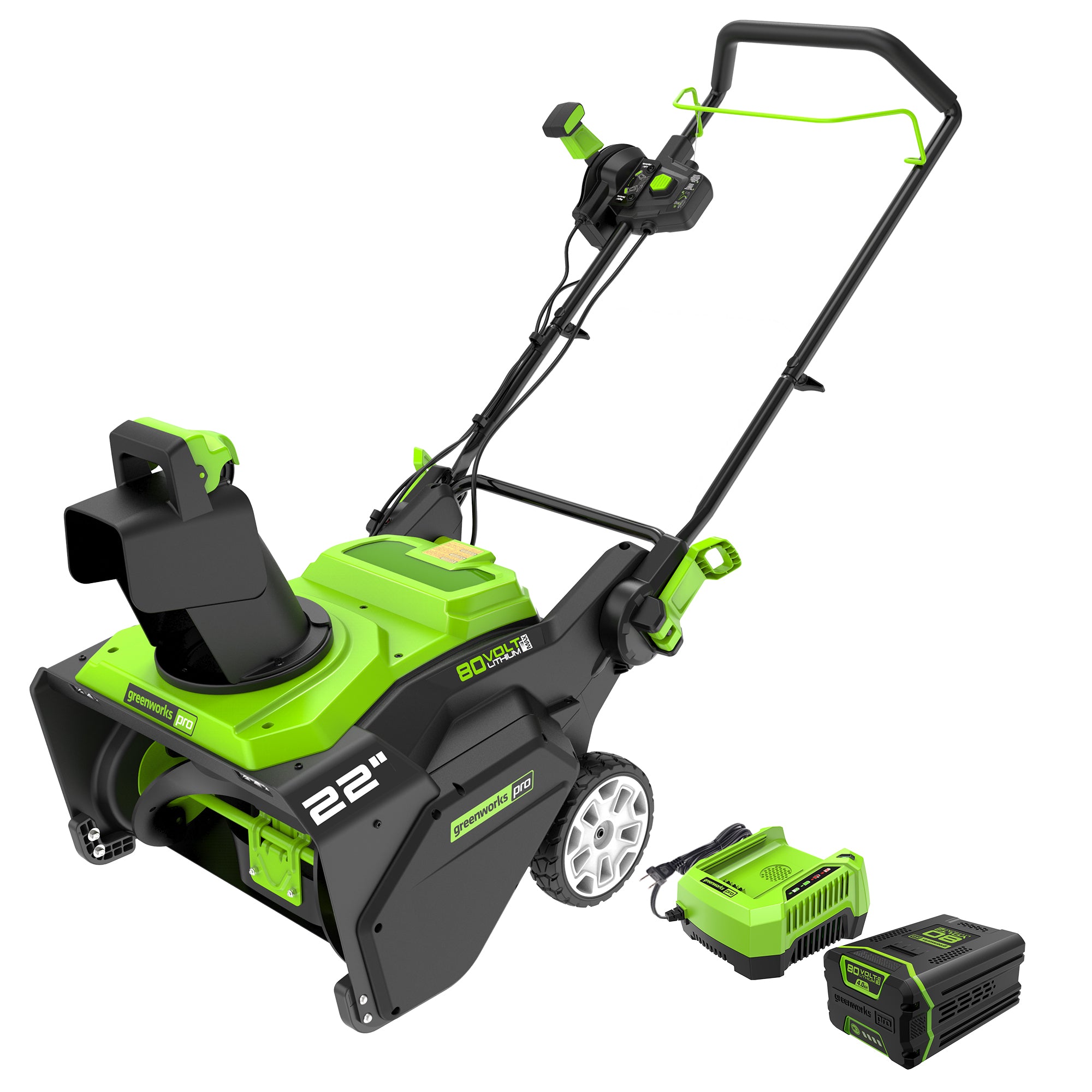 Pro 80V 22-Inch Snow Blower | Greenworks Tools