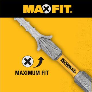 DW MAXFIT 3.5 in. #2 Philips Bit DWA3PH2MF