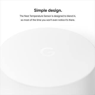 Google Nest Temperature Sensor - Smart Home Thermostat Sensor T5000SF