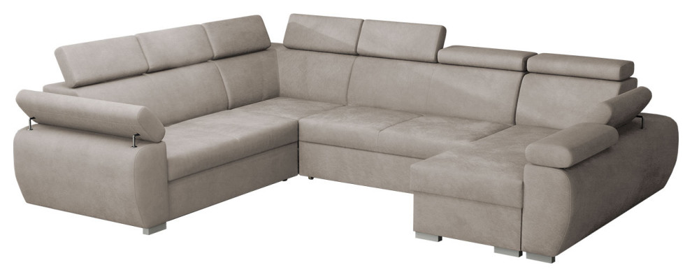 FRANCES Sectional Sleeper Sofa   Contemporary   Sectional Sofas   by Table World  Houzz