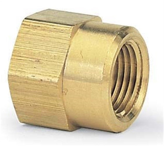 Fiskars 5FP7FH 0.5 NPT x 0.75 in. NH Brass Double Female Connector