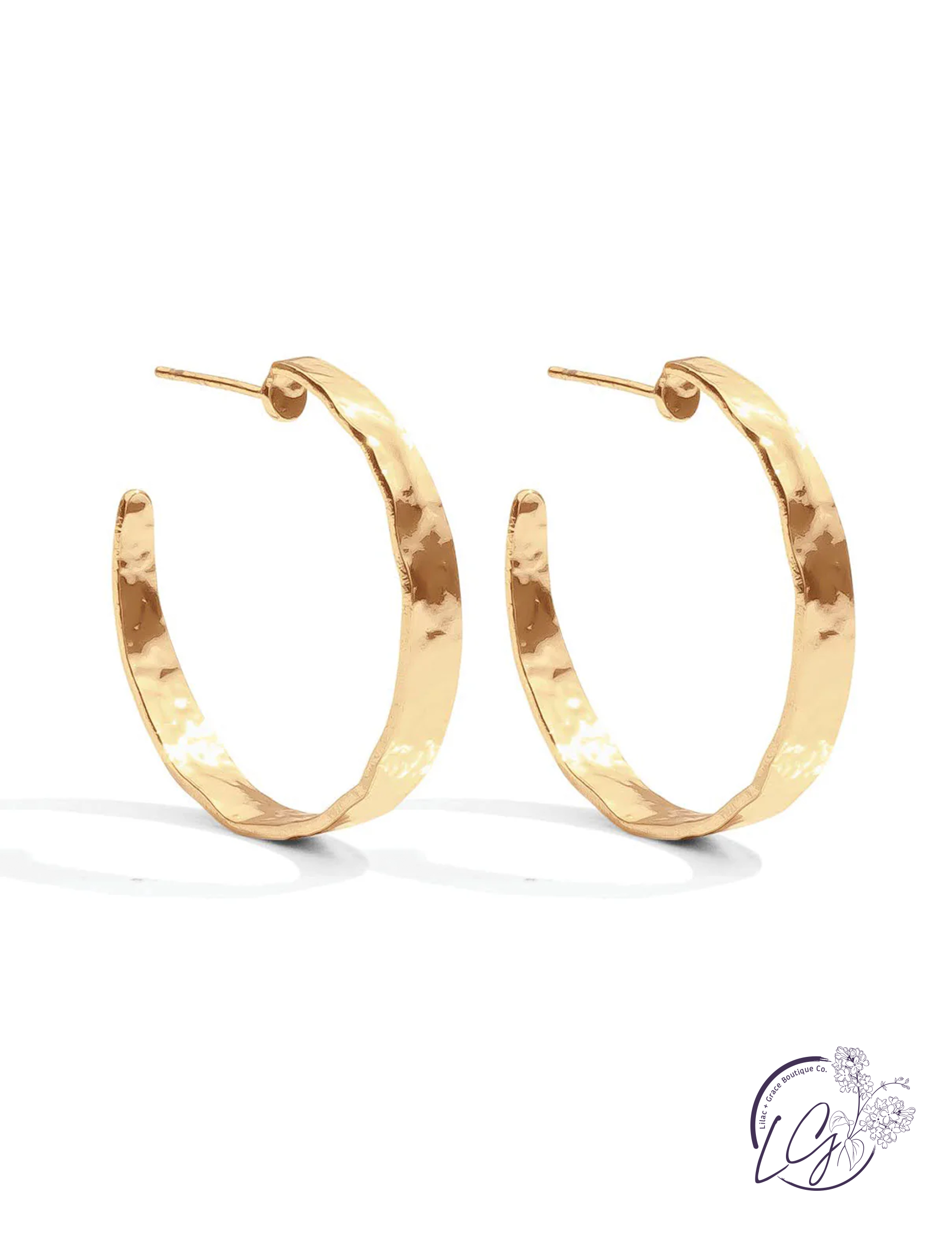 Gilded Hoops