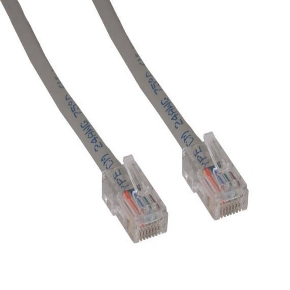 SANOXY 100 ft. Cat5e 350 MHz UTP Assembled Ethernet Network Patch Cable Gray SNX-CBL-LDR-C5102-30HD