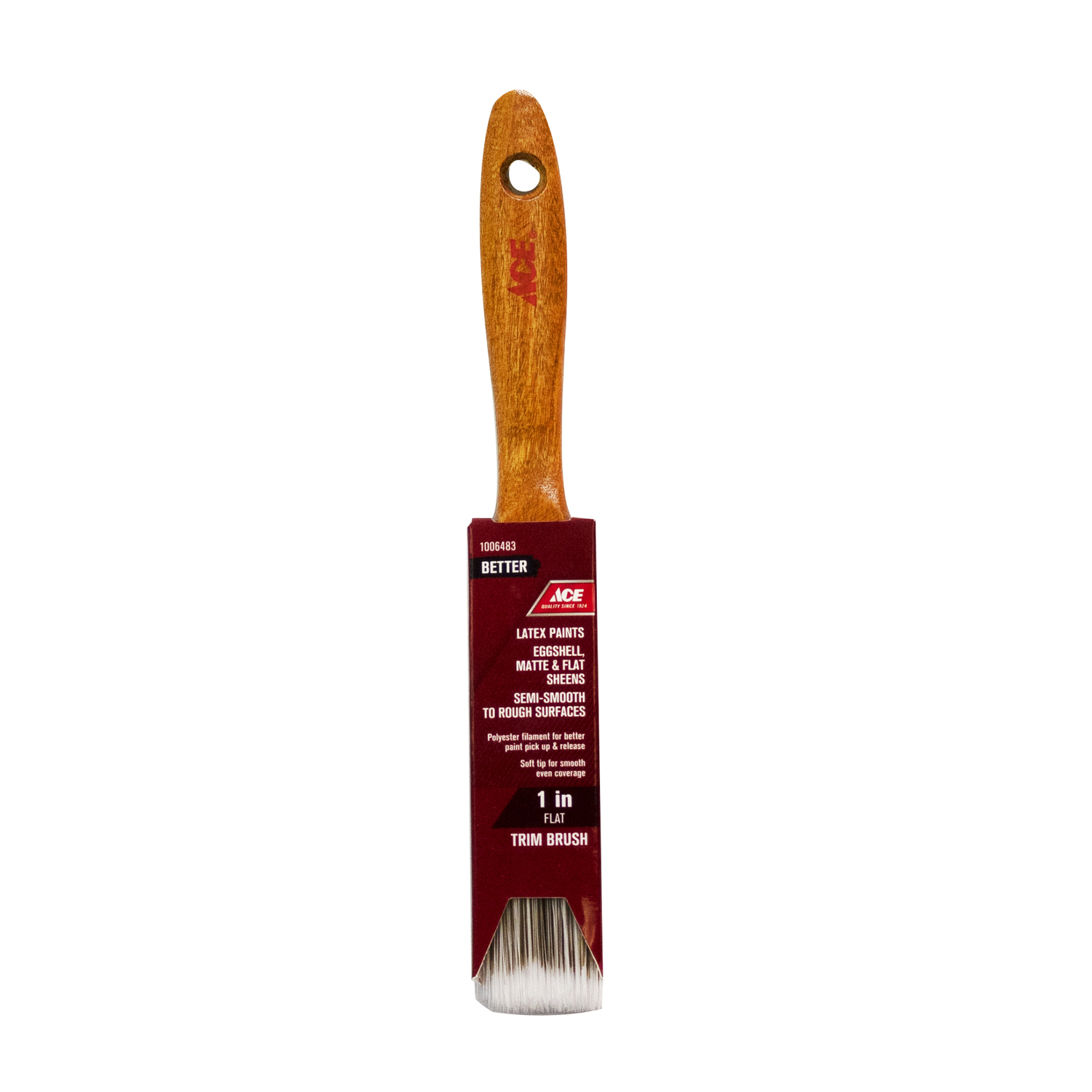 Ace Better 1 in. Flat Trim Paint Brush