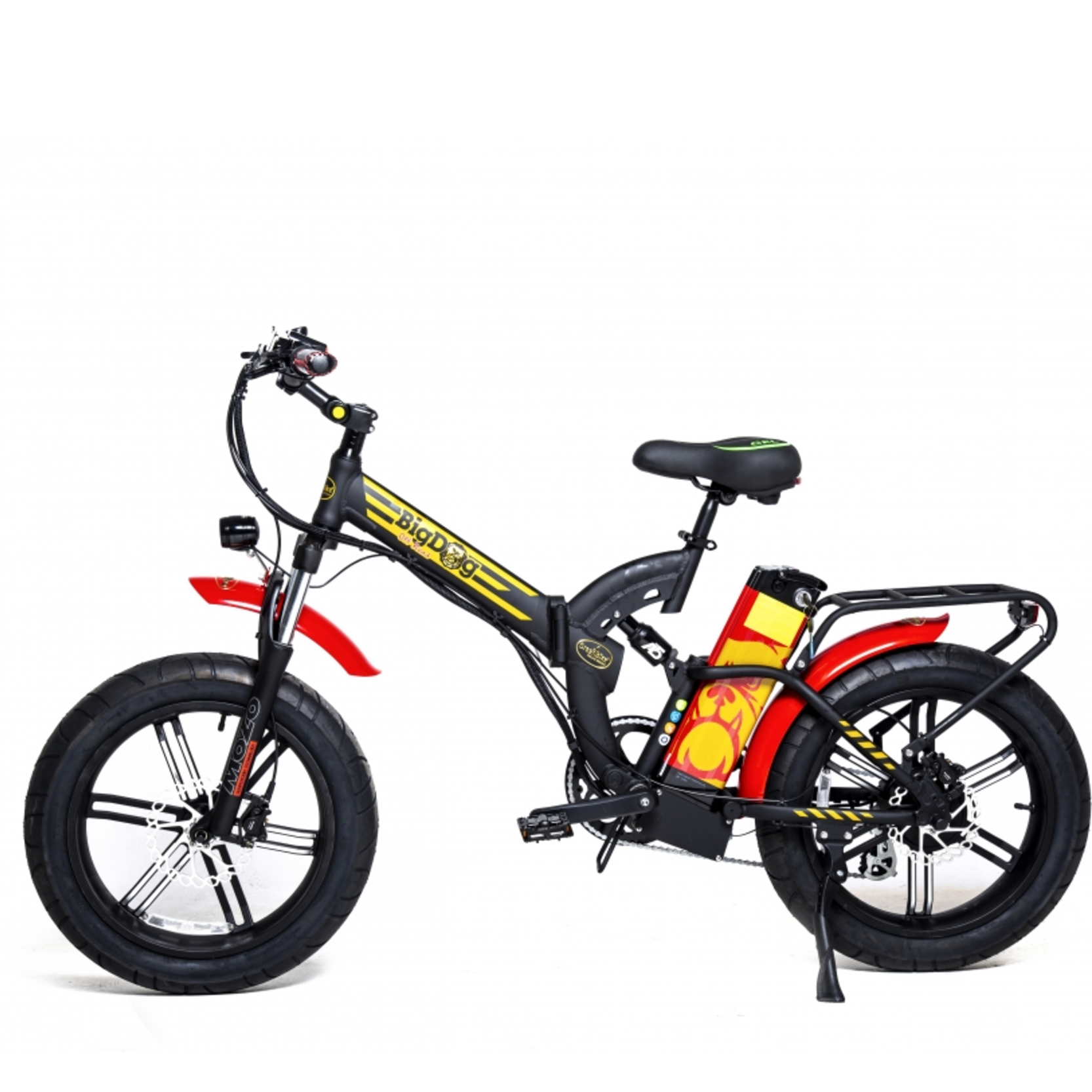 Green Bike Electric Bike Big Dog Off Road Fat Tire Folding Ebike 20