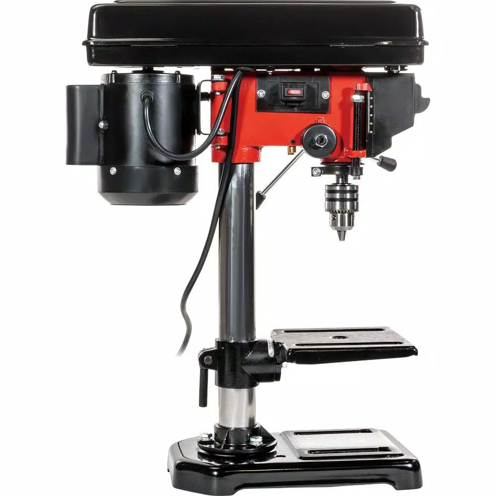 Stark 8 in. Stationary Benchtop 5-Speed Wood Workbench Drill Press Station and#8211; XDC Depot