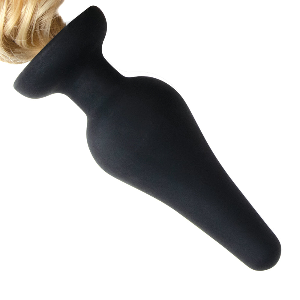 WhipSmart 4 Inch Blonde Pony Tail Plug