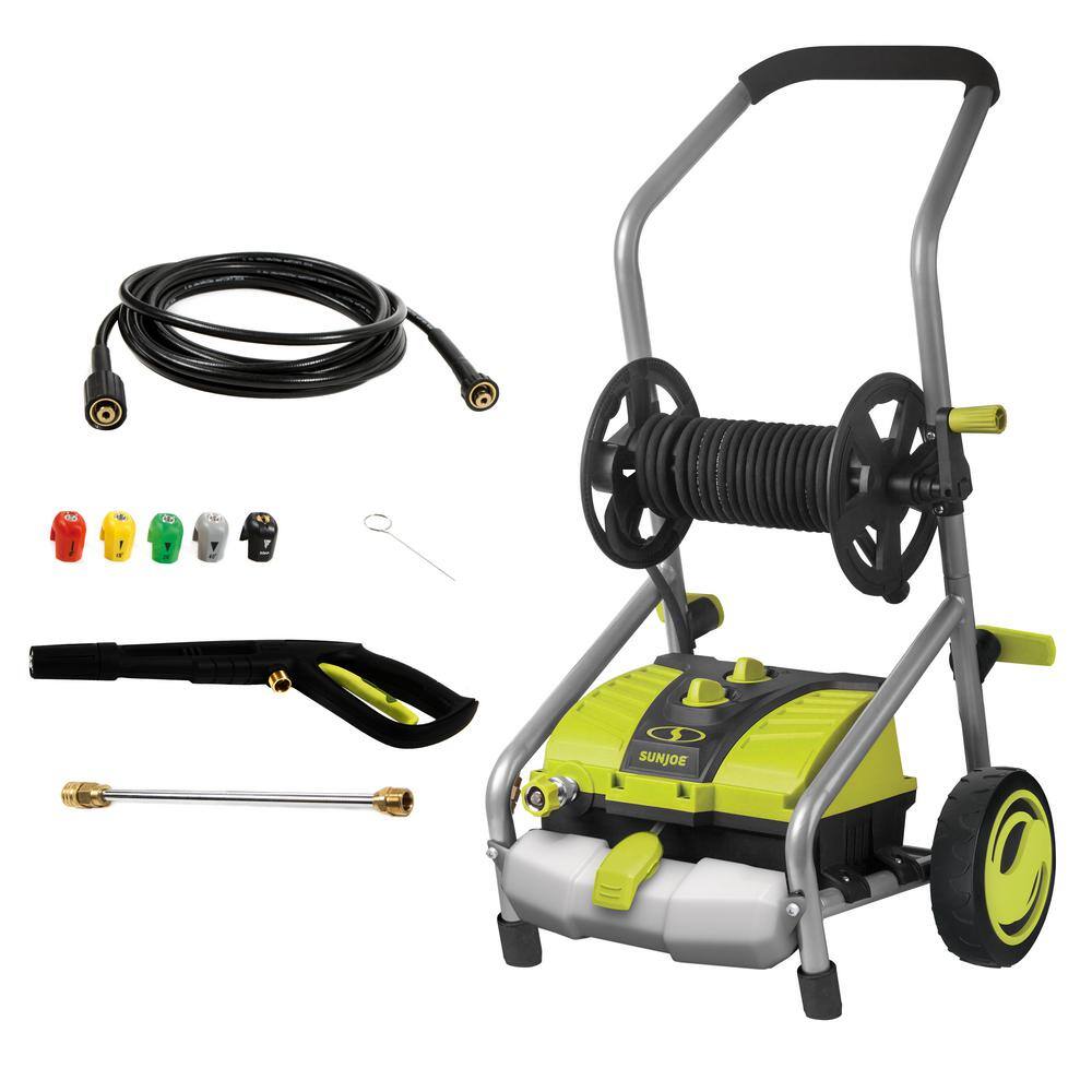 Sun Joe 1450 PSI 1.24 GPM 14.5 Amp Cold Water Corded Electric Pressure Washer SPX4001