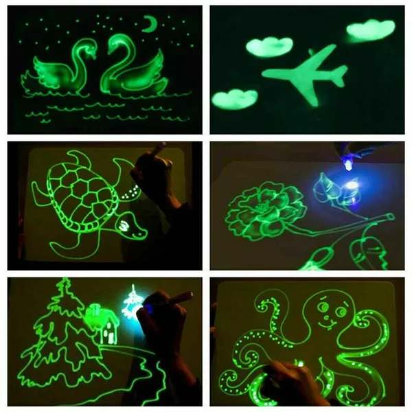 🔥BIG SALE - 25% OFF🔥🔥🌟Magic LED Light Drawing Pad - Release the Creativity of Children!☀