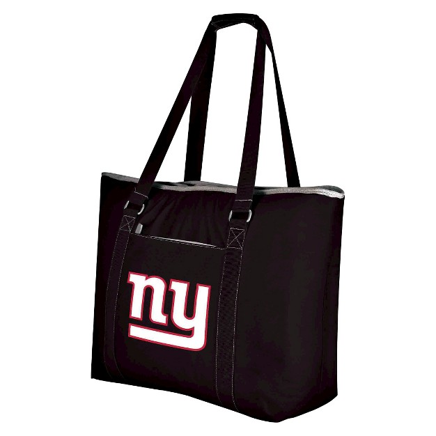 Nfl New York Giants Tahoe Cooler Tote By Picnic Time Black 22 188qt