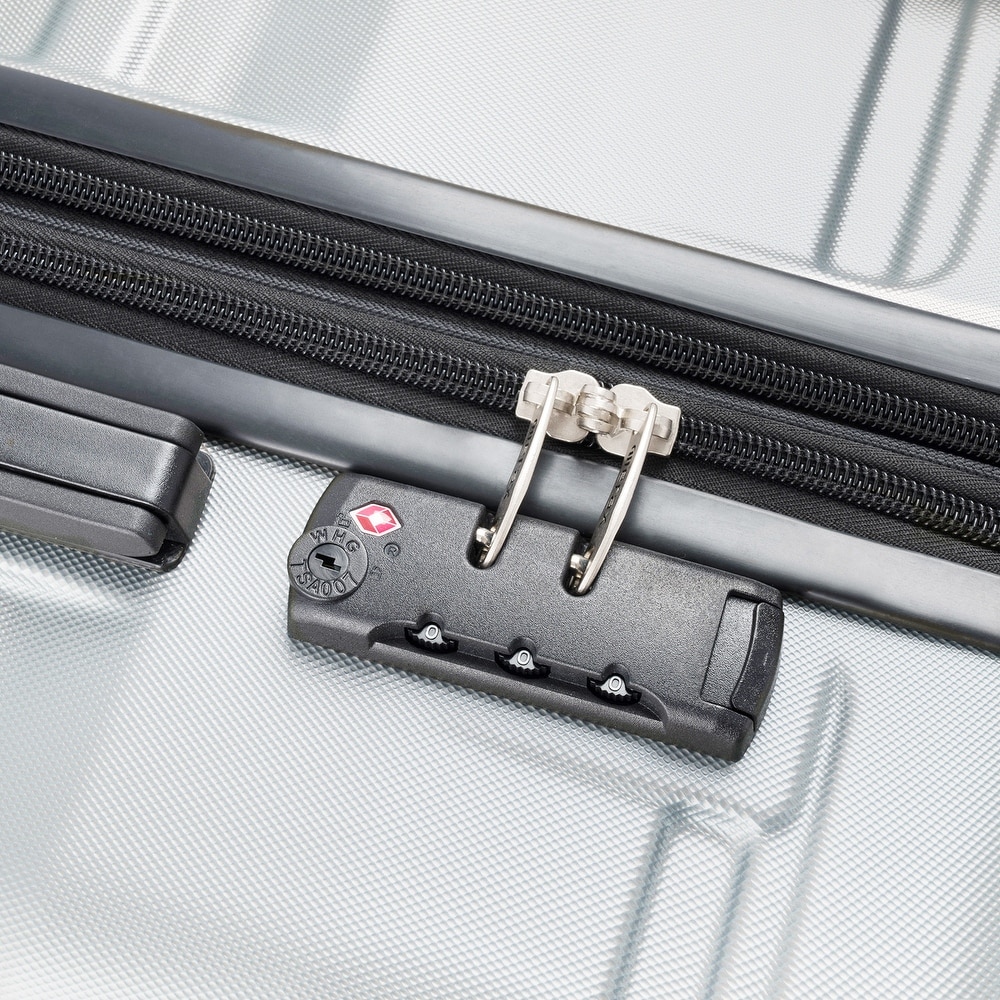 Luggage Sets Expandable ABS 3pcs Luggage Sets Hardside Suitcase Sets Spinner Suitcase with TSA Lock (20''24''28'')