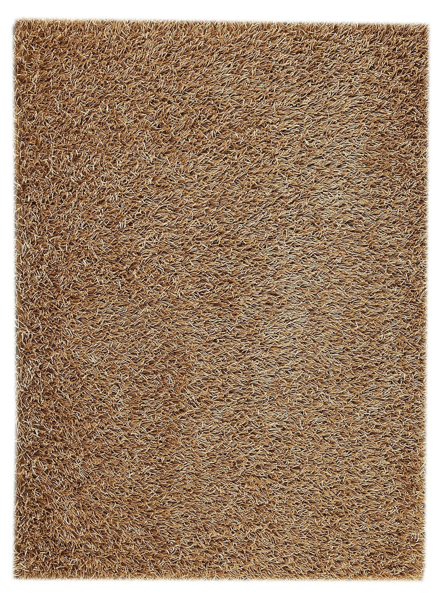 Palo Collection Hand Woven Polyester Area Rug in Beige