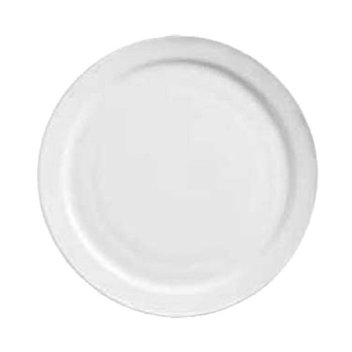 World Tableware 840-425N-13 - Classic Plain Bright White China - Plate， 9