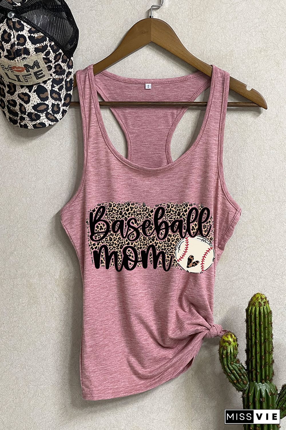 Baseball Mom Sleeveless Tank Top Wholesale