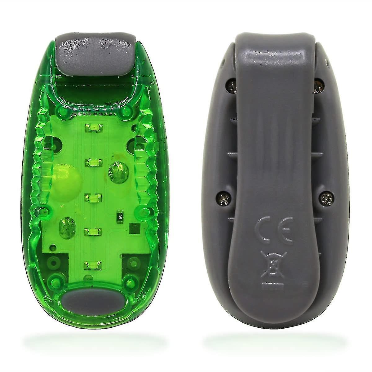 2pcs Led Safety Lights Dogs People Bonus Running Light Clip On Strobe High Visibility 3 Modes For Ru