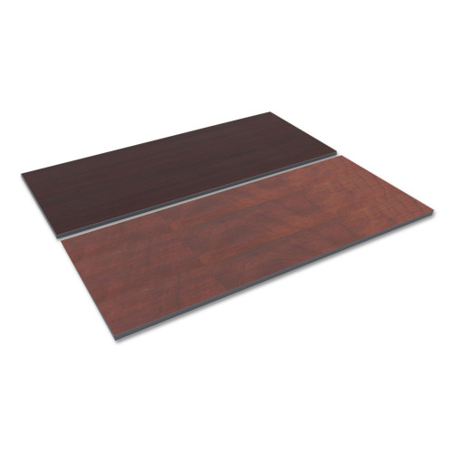 Alera Reversible Laminate Table Top， Rectangular， 71.5 x 29.5， Medium Cherry/Mahogany (TT7230CM)