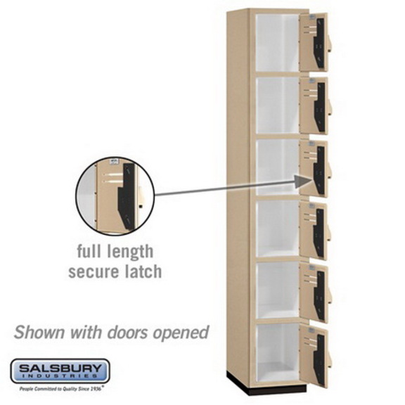 Salsbury Industries 12 Wide Six Tier Box Style He...